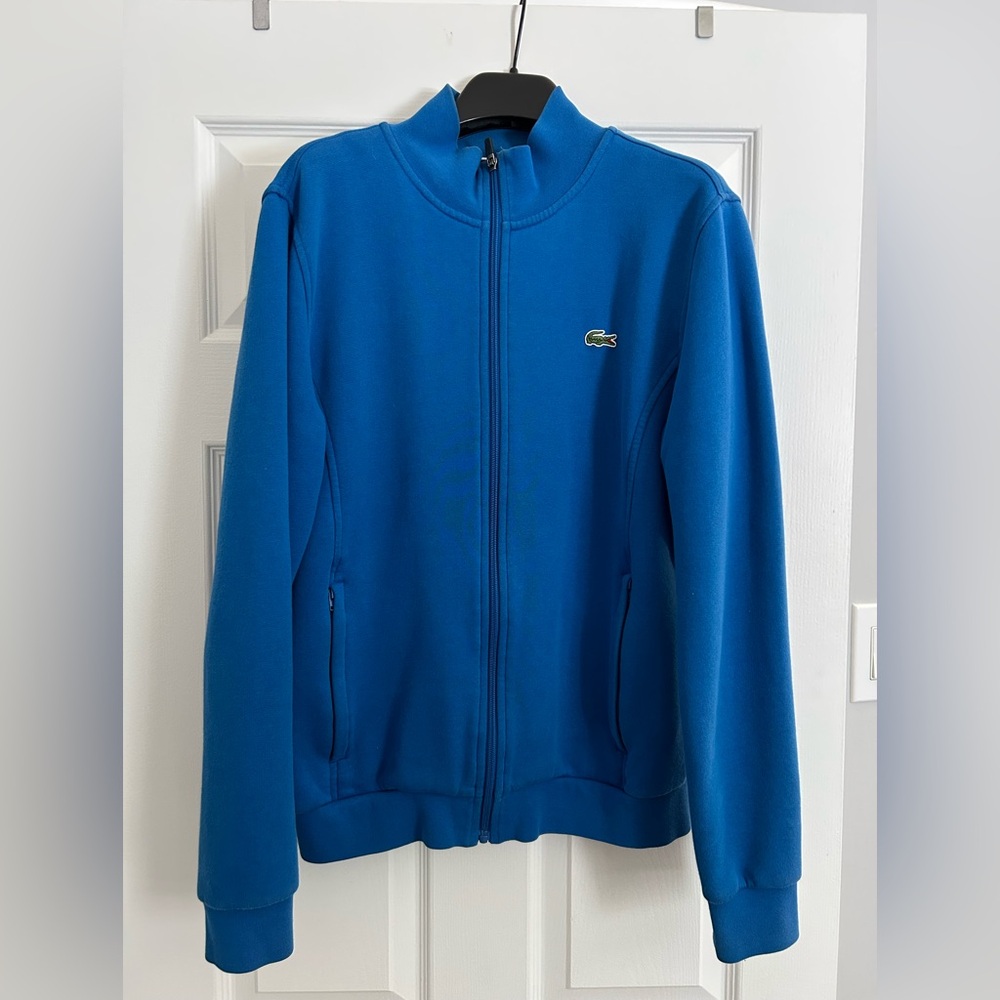 Men’s Lacoste zip sweatshirt